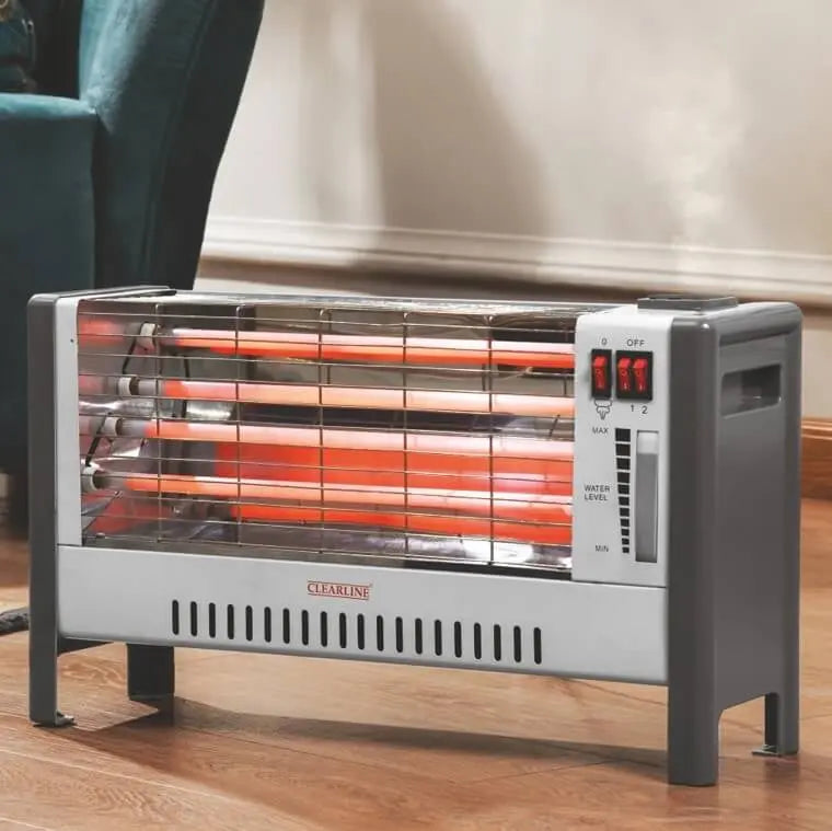 4 Quartz Tubes Heater with Humidifier Homebreez