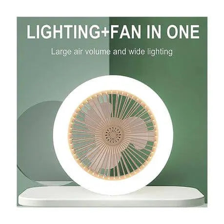 Ceiling Fan with Lighting Lamp Homebreez