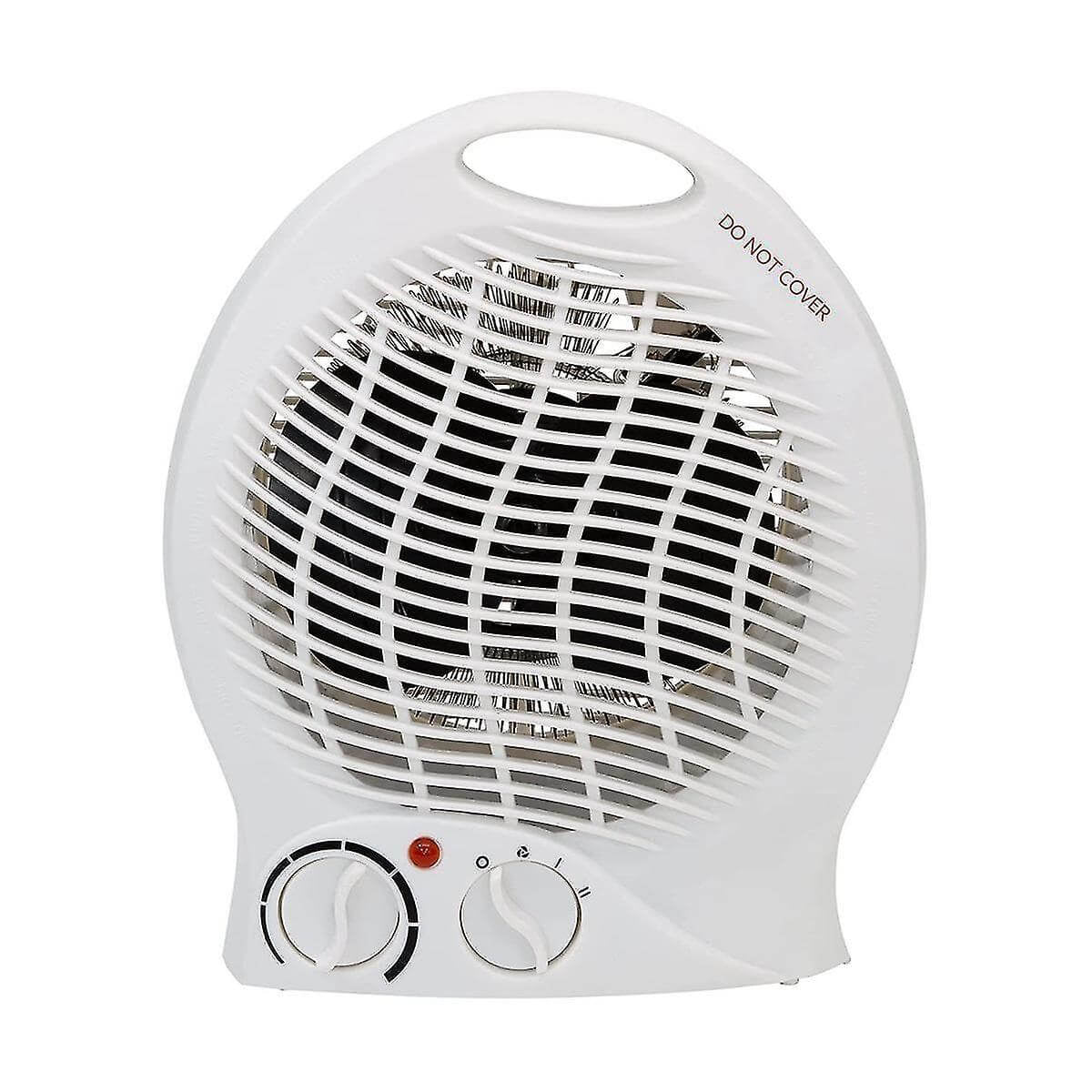 Portable Mini Table Fan Heater with Handle Homebreez